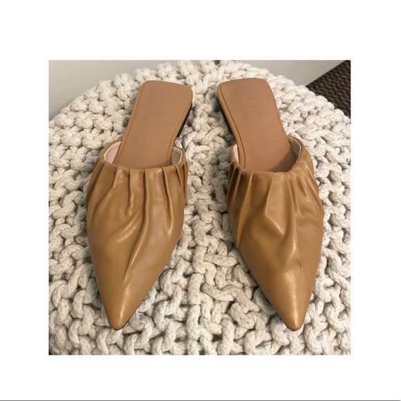 SHEIN Shoes - Shein tan mules